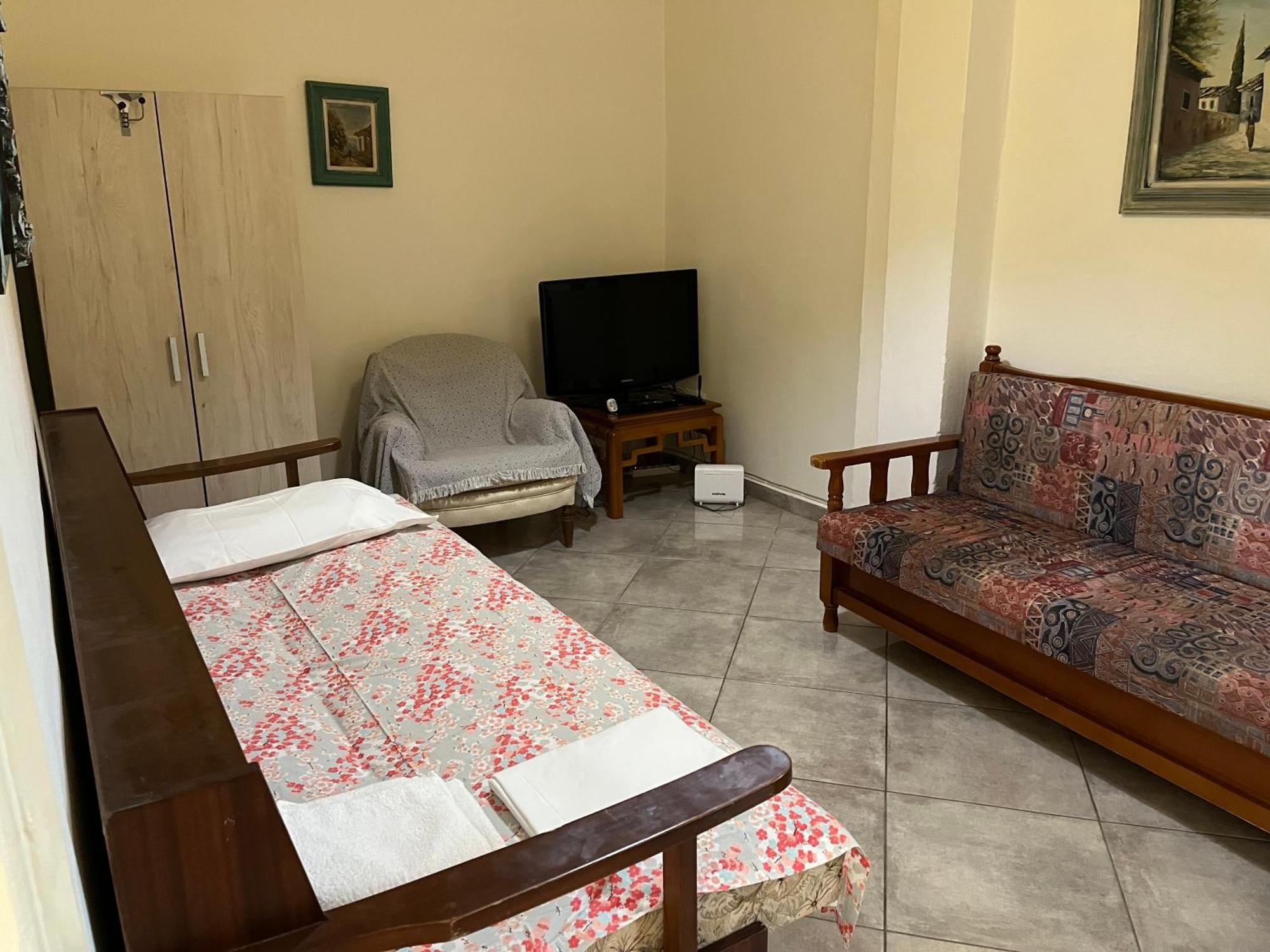 Xronis Apartments เนอา มิคานิโอนา ภายนอก รูปภาพ